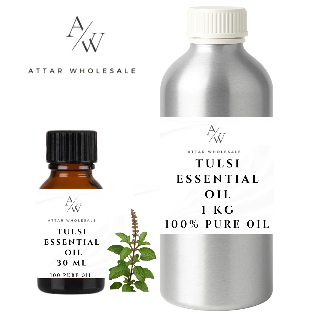 Tulsi Essential Oil (Basil Oil): Buy Online Wholesale
