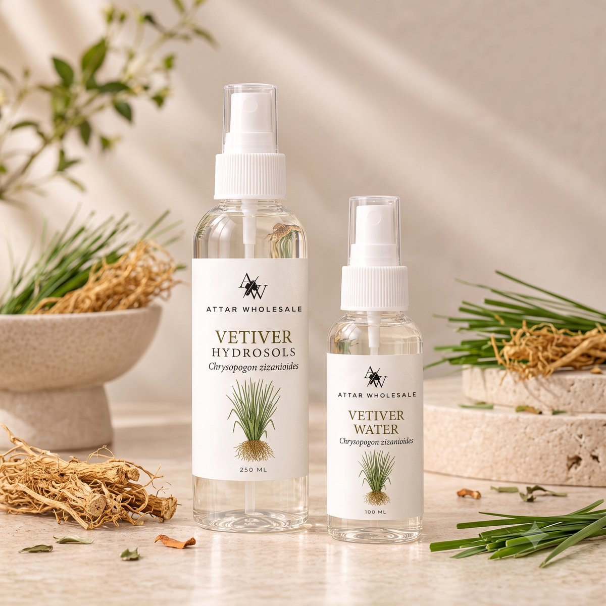 Vetiver Water/Hydrosols