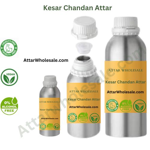 Royal Kesar Chandan (Saffron-Sandal) Attar | Long Lasting Attar for Men & Womens - Attar Wholesale