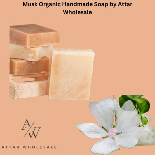 Musk Premium Handmade  Organic Soap - Attar Wholesale