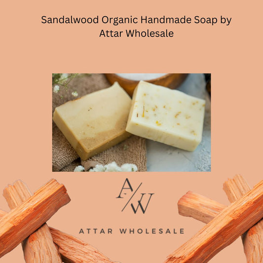 Sandalwood Premium Organic Handmade Soap - Attar Wholesale