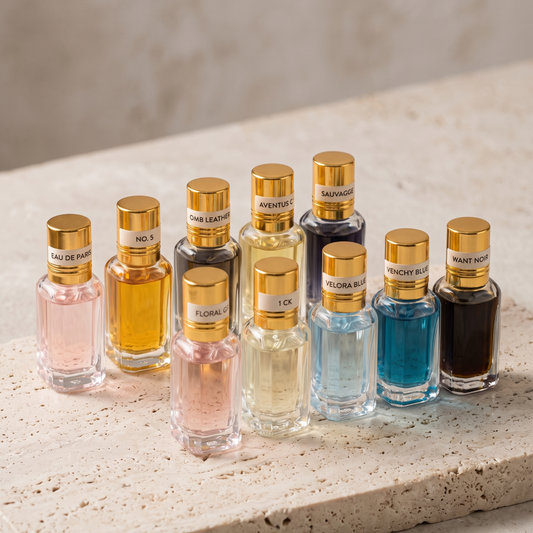 French-Inspired / European-Style Fragrance Discovery Set - Attar Wholesale